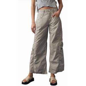 New: Parachute Pants, Barrel Pants, Wide Leg, Retro, Womens